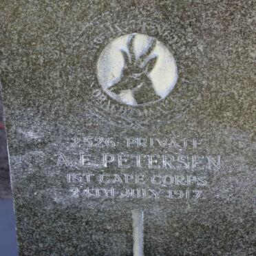 PETERSEN A.E. -1917