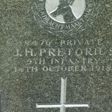 PRETORIUS J.H.-1918