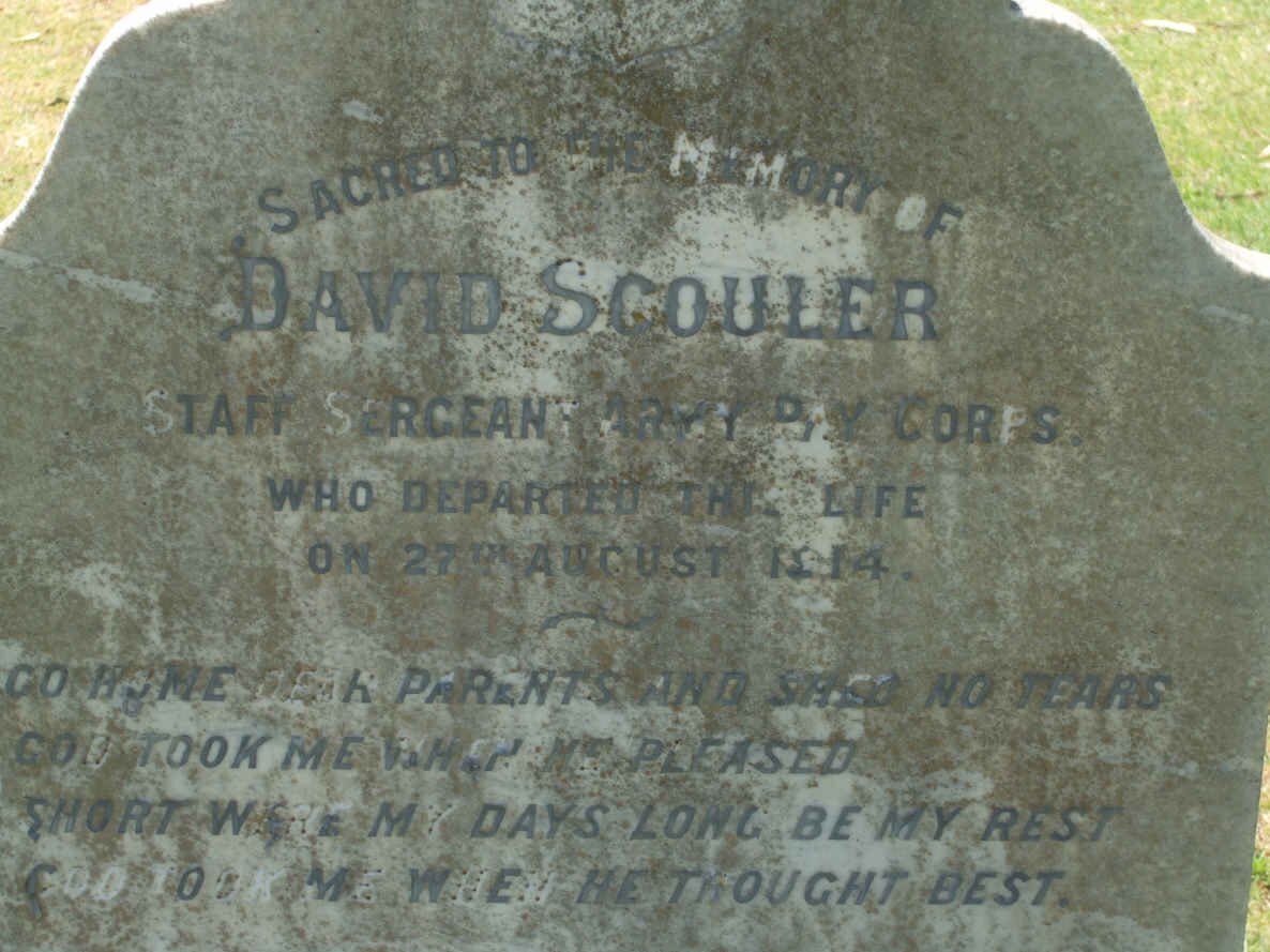 SCOULER David -1914