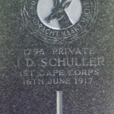 SCHULLER J.D. −1917