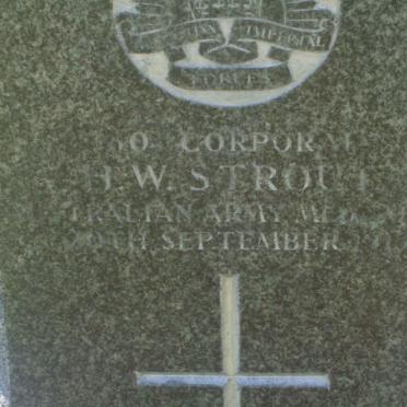 STROUT H.W. 1917