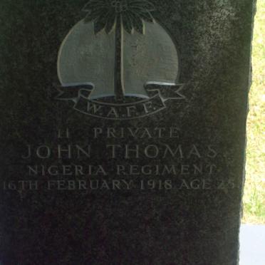 THOMAS John −1918