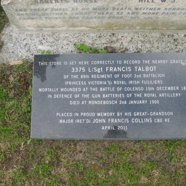 TALBOT Francis -1900