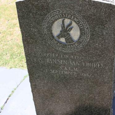 VUUREN F.S., Jansen -1942