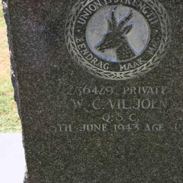 VILJOEN W.C. -1943