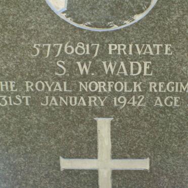 WADE S.W. -1942