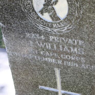 WILLIAMS J. -1916