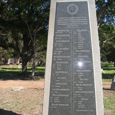 ABW _06 British Soldiers who were buried in Old Fort Knokke Cemetery