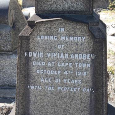 ANDREW Edwin Vivian -1918