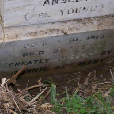 ANSLEY Kathleen Muriel nee YOUNG 1913-1969