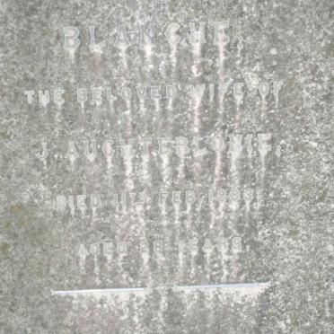 AUCHTERLONIE Blanche -1893