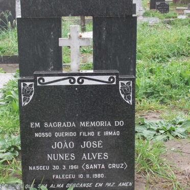 ALVES Joāo José Nunes 1961-1980