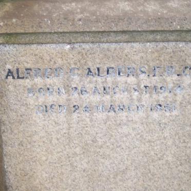 ALBERS Alfred C. 1914-1951