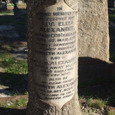 ALEXANDER K.L.M. &amp; Ada Eliza HIGGO 1885-1955