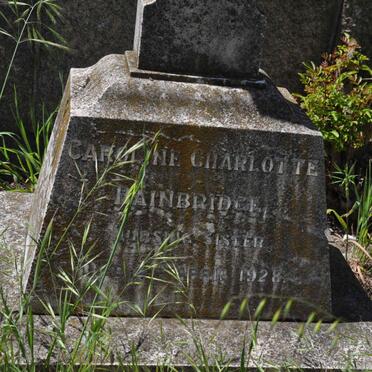 BAINBRIDGE Caroline Charlotte -1928