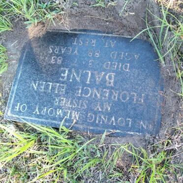 BALNE Florence Ellen -1983