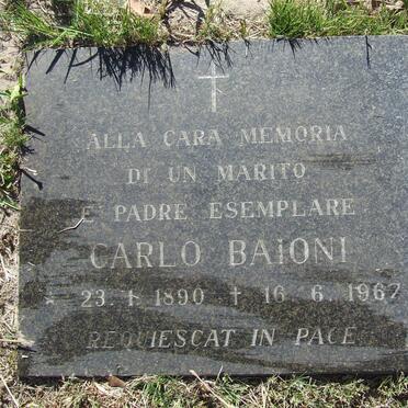 BAIONI Carlo 1890-1967