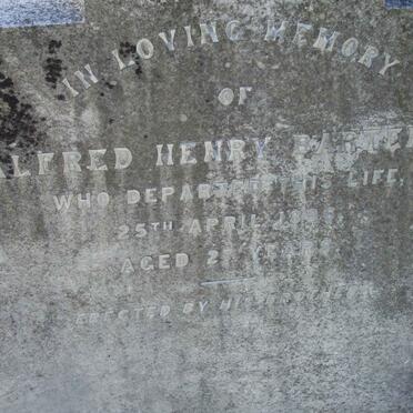 BARTER Alfred Henry -1896