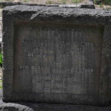 BAIN Andrew -19?? &amp; Sophia S. -19?8