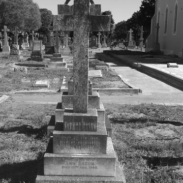 BACON Thomas 1868-1907 &amp; Ann -1940