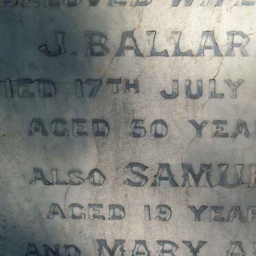 BALLARD J. -1905 :: BALLARD Samuel :: BALLARD Mary Ann