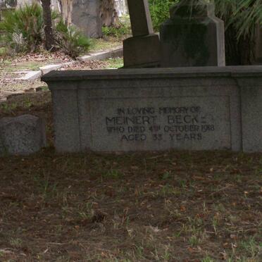 BECKER Meinert -1918