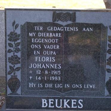 BEUKES Floris Johannes 1915-1983