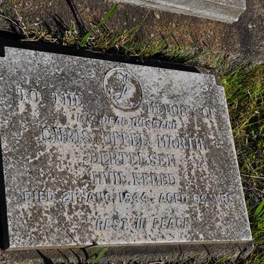 BERTELSEN Christoffel Martin -1944
