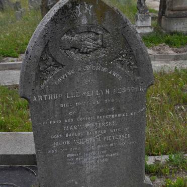 BESSELL Arthur Llewellyn -1903 :: PIETERSEN Mary nee BARLOW 18??-1943