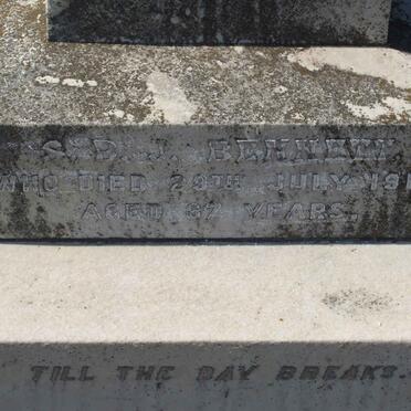 BENNETT S.B.J.  -1911