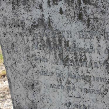 BENNETT Elizabeth -1910