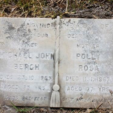 BERGH Michael John -1965 &amp; Polly Rosa -1967