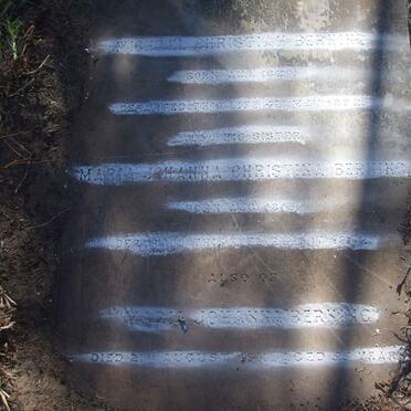 BERNING Michael Christian 1820-1892 :: BERNING Maria Johanna Christina 1813-? :: BERNING Maria Johanna -1911