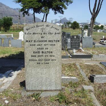 BELTON Kaid -1970 :: BELTON May Eleanor -1954