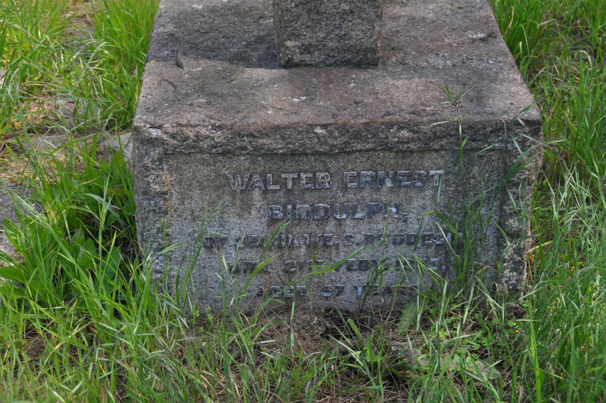 BIDDULPH Walter Ernest -19??