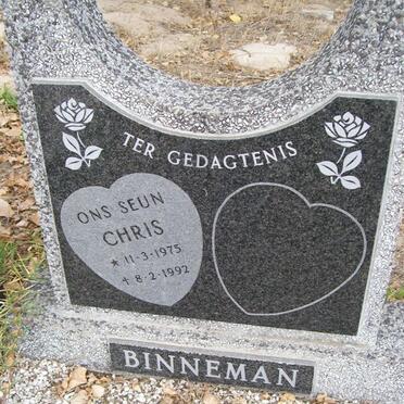 BINNEMAN Chris 1975-1992