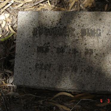 BING Rosmarie 1933-1941