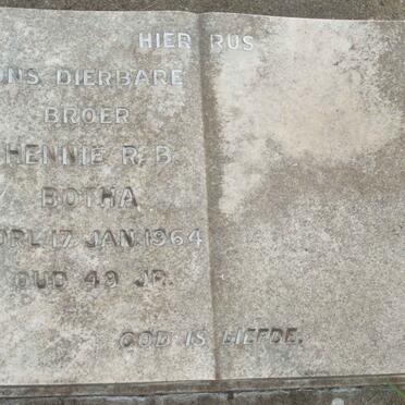BOTHA Hennie R.B. -1964