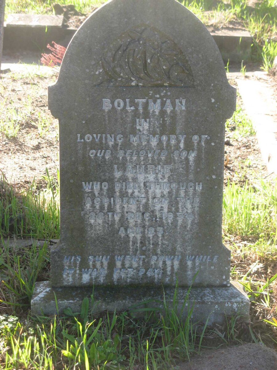 BOLTMAN Laurie -1934