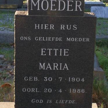 BOSMAN Hendrik Gideon 1906-1965 &amp; Ettie Maria 1904-1986