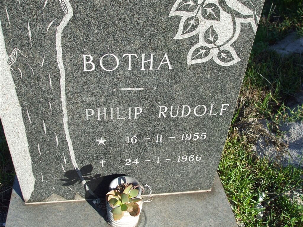 BOTHA Philip Rudolf 1955-1966