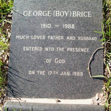 BRICE George 1910-1988