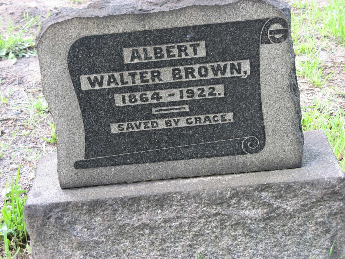 BROWN Albert Walter 1864-1922