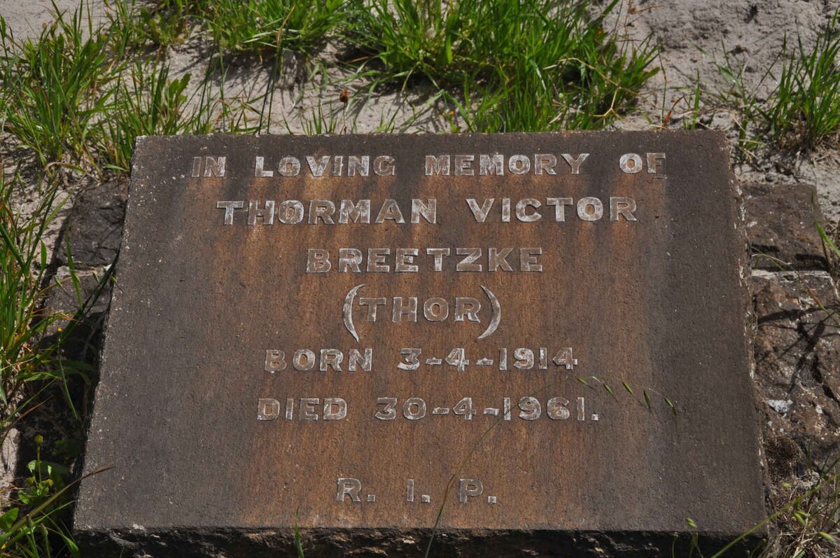 BREETZKE Thorman Victor 1914-1961
