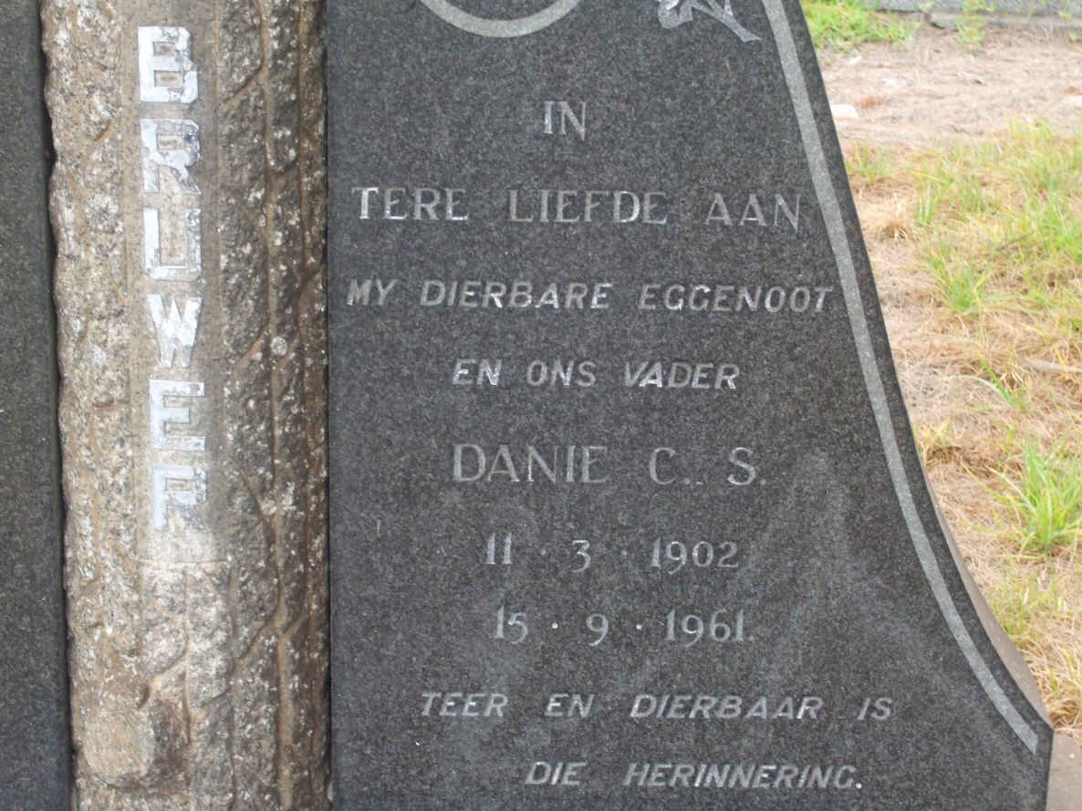 BRUWER Danie C.S. 1902-1961