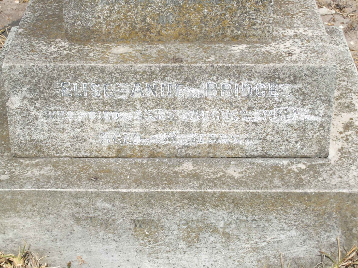 BRIDGE Elsie Ann -190?