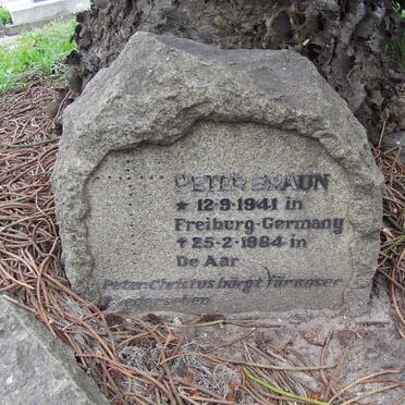 BRAUN Peter 1941-1964