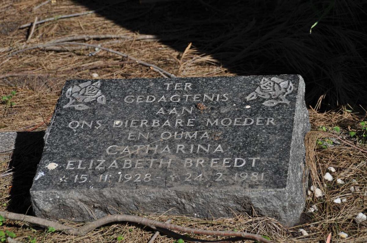 BREEDT Catharina Elizabeth 1928-1981