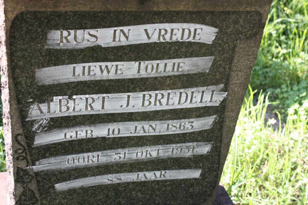 BREDELL Albert J. 1863-1951