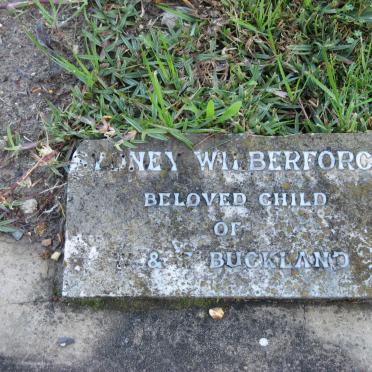 BUCKLAND Sydney Wilberforce